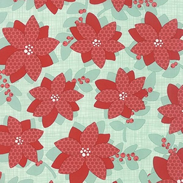 Winterberry- Mint Pointsetta