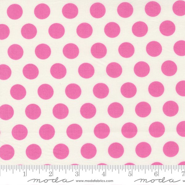 Sincerely Yours White Petunia Dots