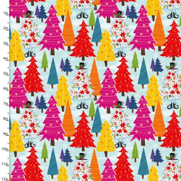 Holidazzle Festive Trees 23772-BLU